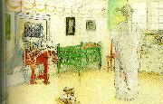 Carl Larsson hemmets goda angel china oil painting artist